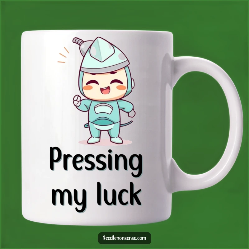 Funny Determined Iron Mug - Gift for the Wrinkle-Free & Organized