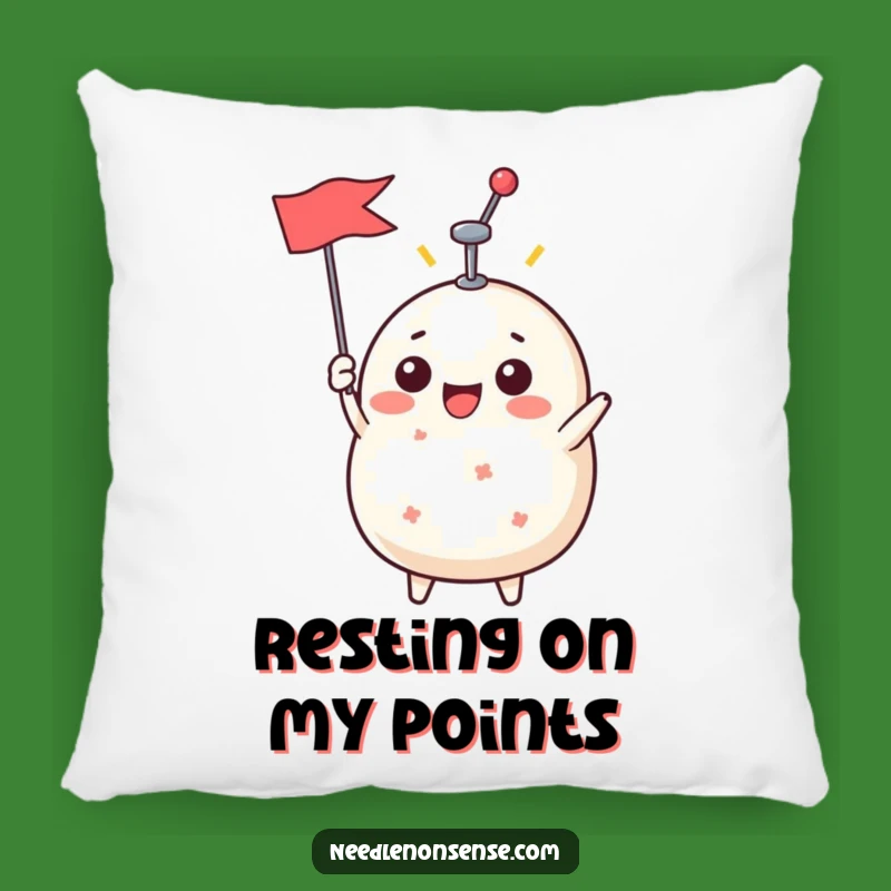 Funny Pin Cushion Prize Pillow - Comfy & Hilarious Sewing Accent