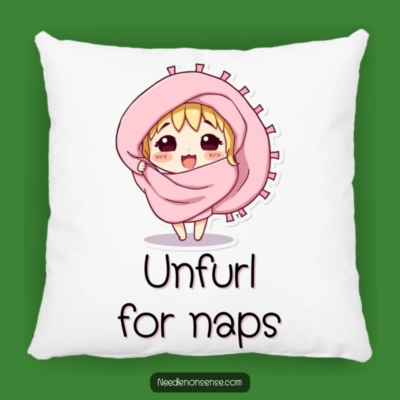 Funny Curious Fabric Swatch Pillow - Soft Decor, Hilarious Gift