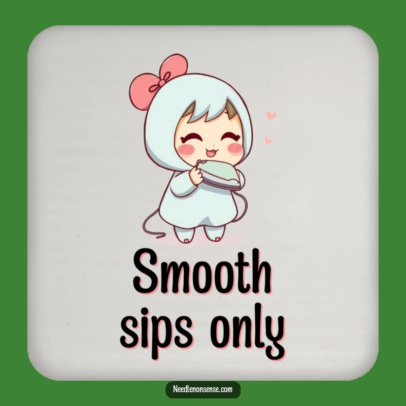 Funny Air Wrinkle Coaster Set: Protect Surfaces with Laundry Humor!