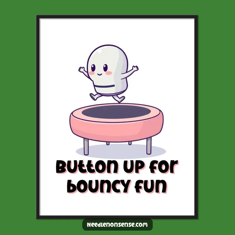 Free Printable Thimble Button Wall Art - Funny Downloadable Decor for Sewists!