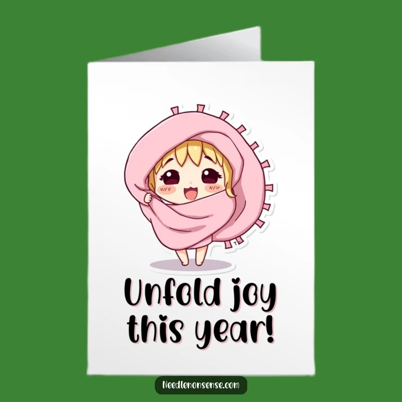 Free Printable Birthday Card: Fabric Swatch Unfurls Fun! Downloadable Surprise Gift For Designers.