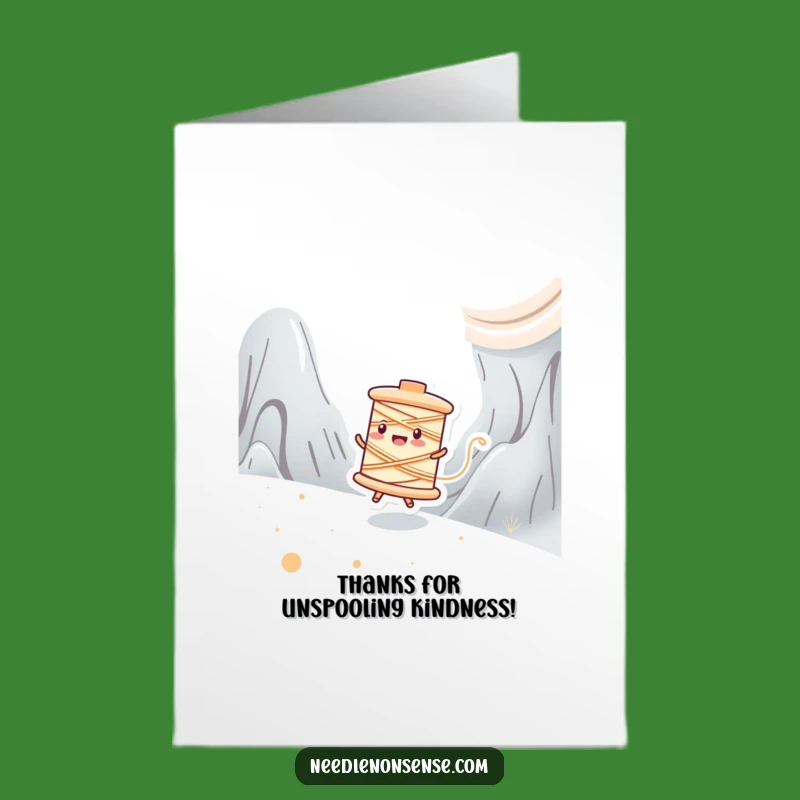 Free Printable Thank You Card: Spool Thanks - Zippy Thanks Downloadable