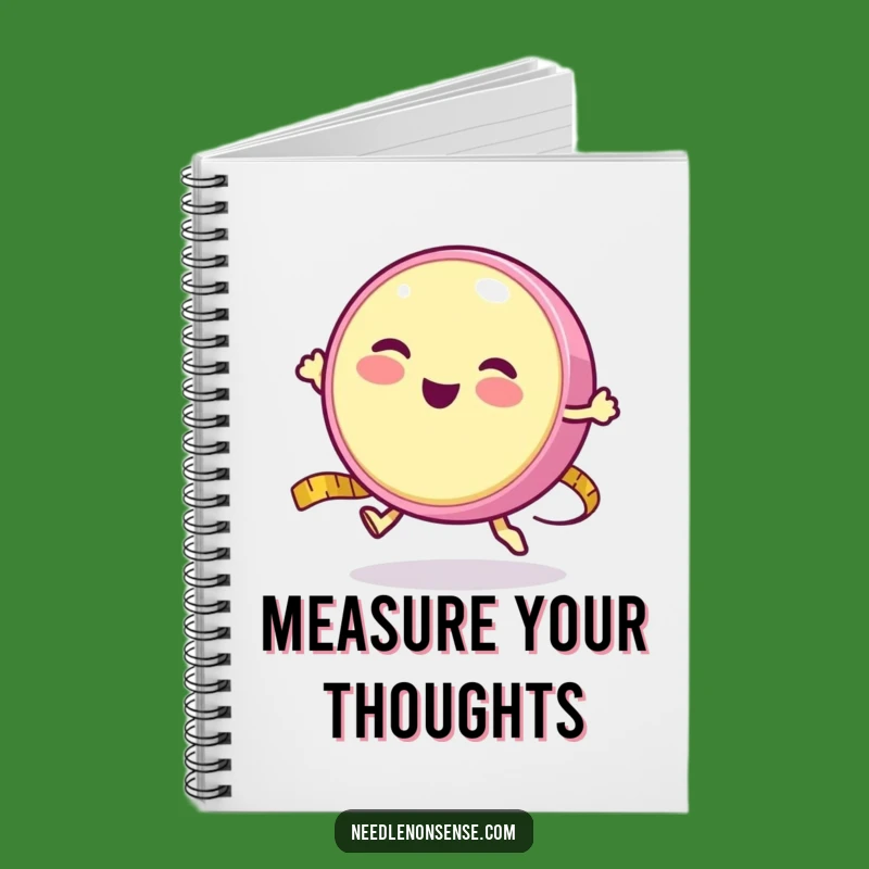 Funny Measuring Tape Yo-Yo Notebook: Measure Your Ideas