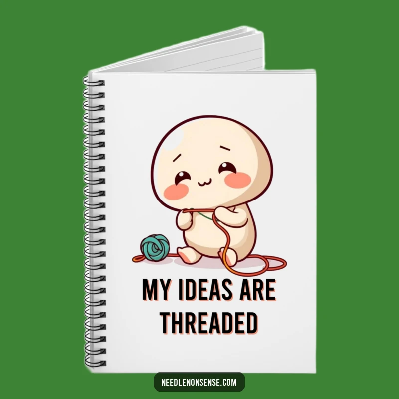 Funny Giggling Needle Notebook - Journal Your Laughs, Perfect Gift