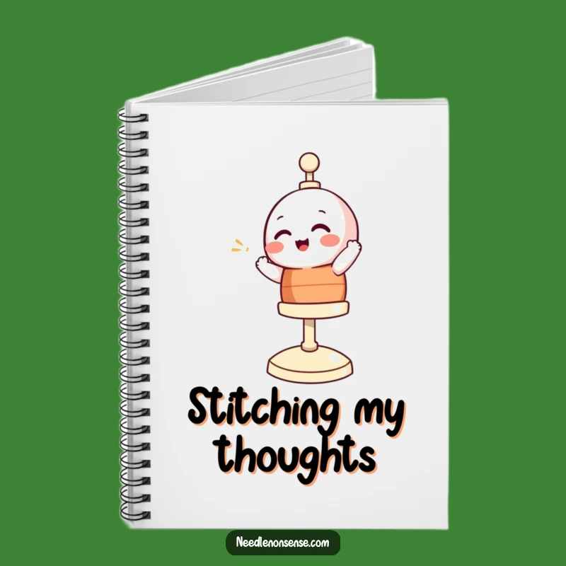 Funny Giggling Bobbin Notebook: Jot Down Ideas with Hilarious Flair