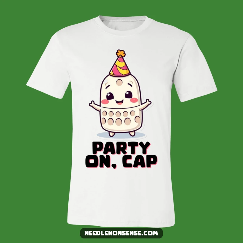 Funny Thimble Party T-Shirt: Wearable Celebration for Sewing Lovers