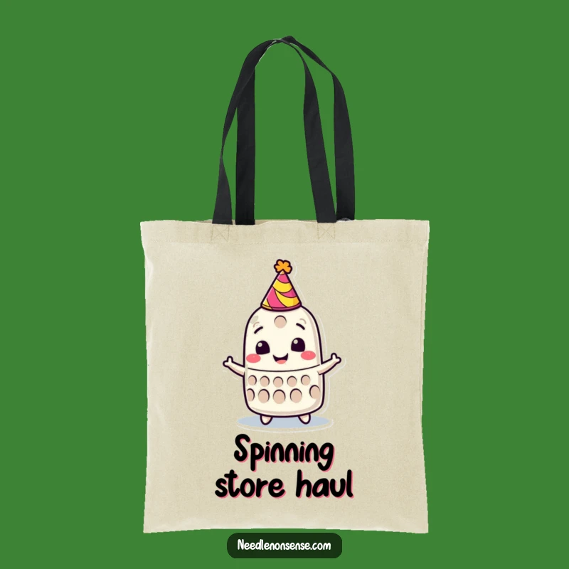 Funny Thimble Party Tote Bag: Carry Your Joy and Craft Supplies