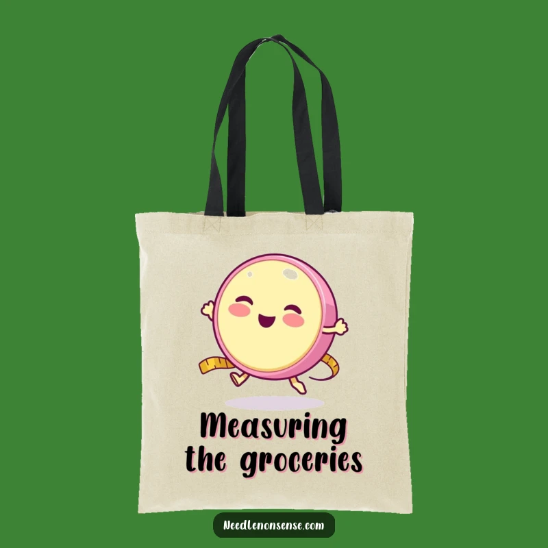 Funny Measuring Tape Yo-Yo Tote Bag: Carry Your Tools with Playfulness