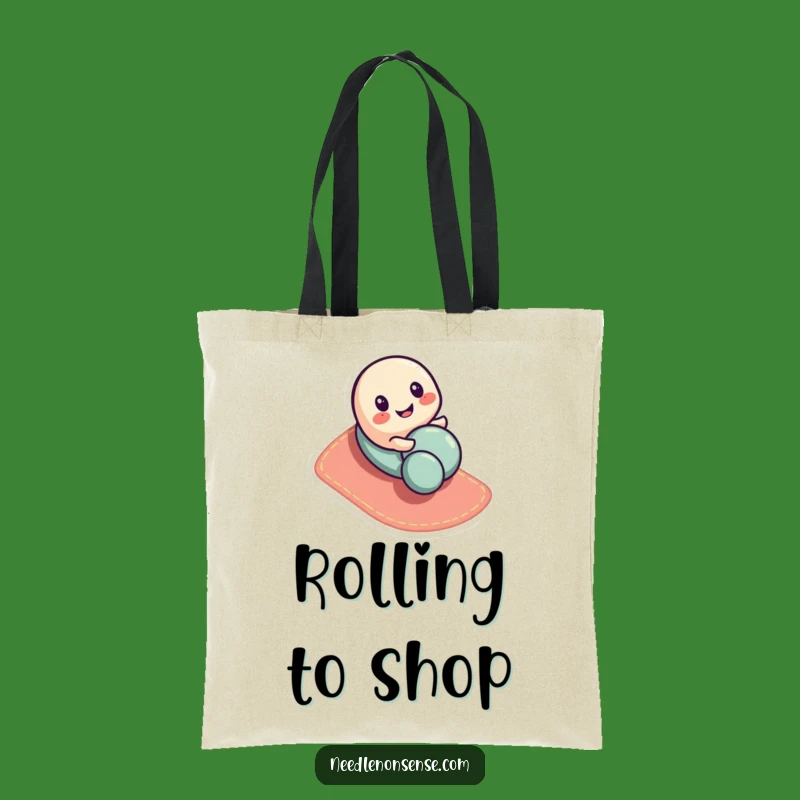 Funny Button Tote Bag: Carry Your Essentials with Cute Charm